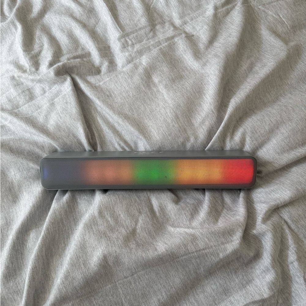 Multicolor LED Light Bluetooth Speaker.